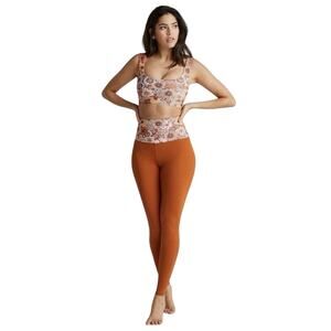 NWT Revolve Happily Grey x Strut This Twiggy Legging Ginger Retro Blossom S